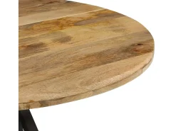 Mesa de comedor 110x75 cm Madera maciza de mango