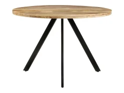 Mesa de comedor 110x75 cm Madera maciza de mango
