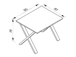 Mesa de comedor Xona