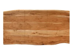 Mesa de comedor 154x80x76 cm Madera maciza de acacia