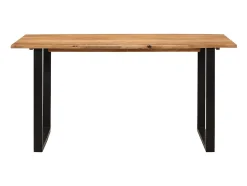 Mesa de comedor 154x80x76 cm Madera maciza de acacia