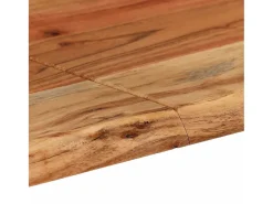 Mesa de comedor 140x70x76 cm Madera maciza de acacia