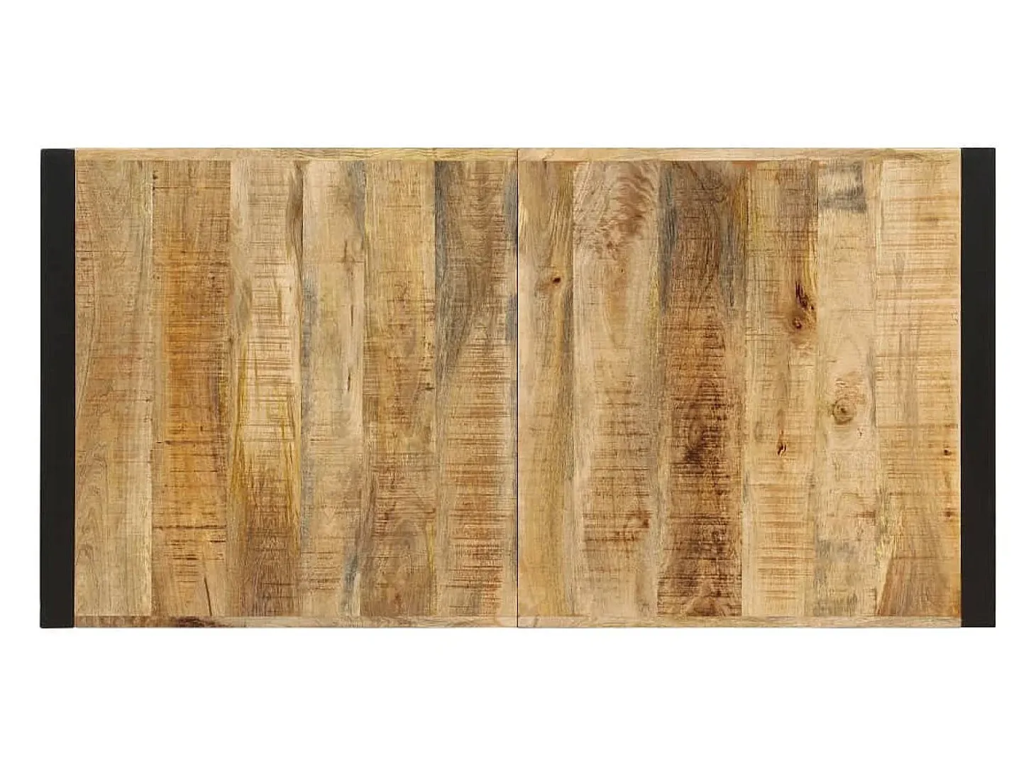Mesa de comedor 140x70x75 cm madera maciza de mango