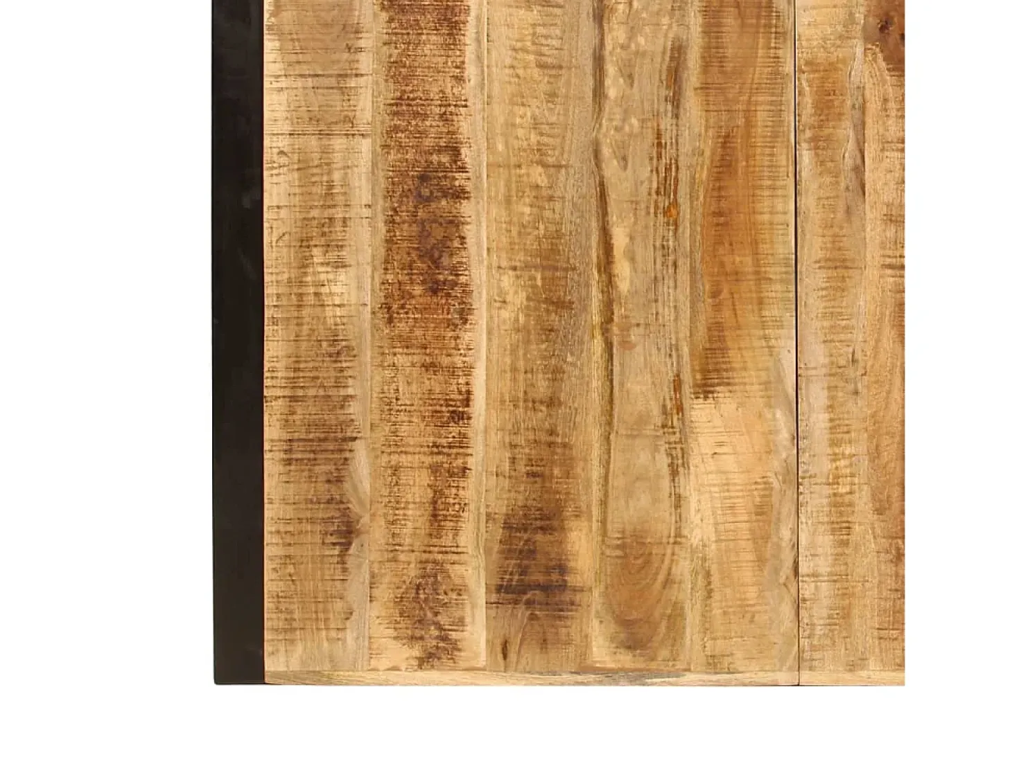 Mesa de comedor 180x90x75 cm madera maciza de mango