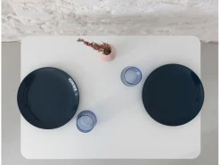 Mesa de comendor rectangular pequena Jubi 55x80cm Blanca