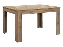 Mesa de madera acabado roble, extensible 140×90 cm - 220×90 cm - LIPARI