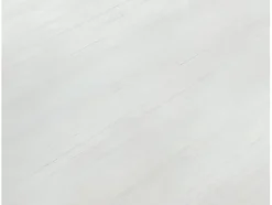 Mesa de madera blanca, estructura de metal antracita 80x80 - RAVENNA