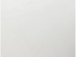 Mesa de madera blanca, marco de metal blanco 80x80 - RAVENNA