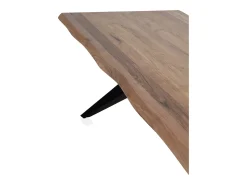 Mesa de madera maciza de acacia 200x100