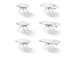 Mesa de mármol estatuaria 140×90 - 200×90 cm - LAVEZZI