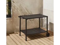 Mesa de plancha modular negro