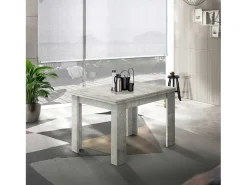 Mesa diseño extensible en forma de libro 90-180 x 90 cm comedor Jesi Style