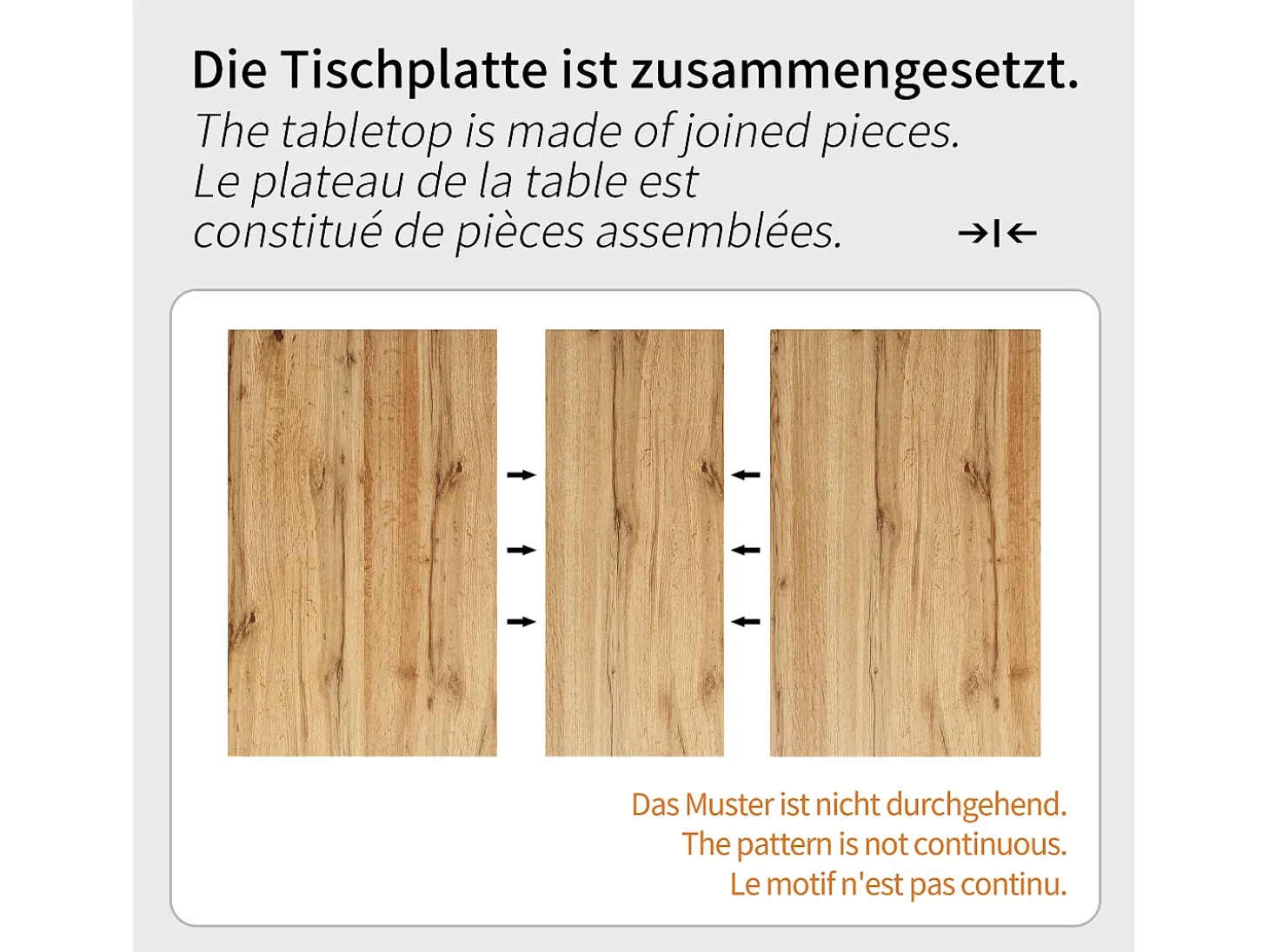 Mesa extensible (118-157×70×75cm), mesa de comedor, MDF y metal, negra y madera (118-157×70×75 cm)