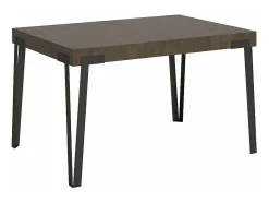 Mesa extensible cuadrada pequeña 90x90/246 cm Konta-Color Blanco