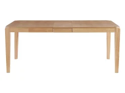 Mesa extensible de contrachapado de fresno y madera de caucho 150-180 cm BOLLY