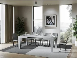 Mesa extensible de hormigón Spimbo 120/380x90 cm