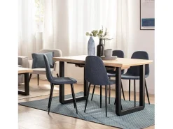 Mesa extensible de Madera Natural 76 x 140- Khonor