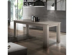 Mesa extensible de madera de olmo 140-190 x 90 cm comedor Helmi