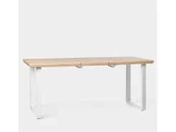 Mesa extensible de Madera Natural 76 x 140- Khonor