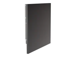 Mesa extensible de pared 68x68 cm, negra - tablero para cocina y habitaciones pequeñas