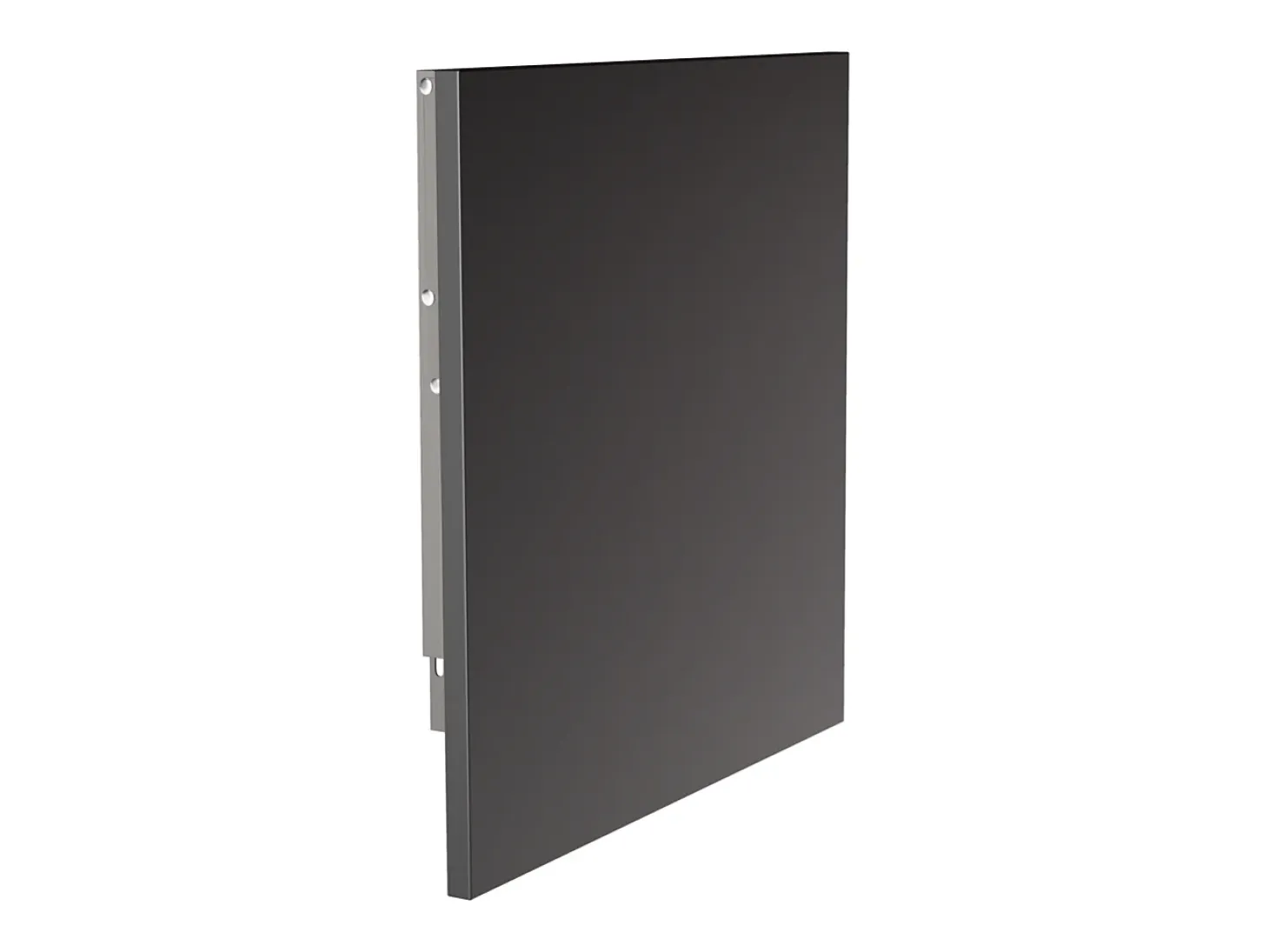Mesa extensible de pared 68x68 cm, negra - tablero para cocina y habitaciones pequeñas