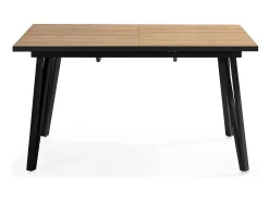 Mesa extensible de roble para 6 personas 140/180x90 cm