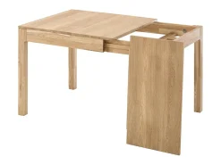 Mesa extensible Marko de madera maciza de roble de 160 a 200 cm