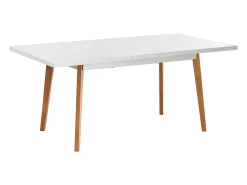 Mesa extensible nordic en blanco