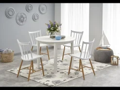 Mesa extensible para 4/6 personas 102/142x102 cm