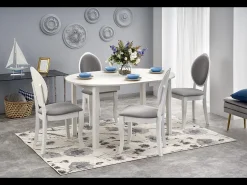 Mesa extensible para 4/6 personas 102/142x102 cm