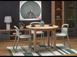 Mesa extensible para 4/6 personas 102/142x102 cm