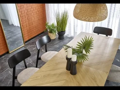 Mesa extensible para 6/8 personas 160/240x90 cm