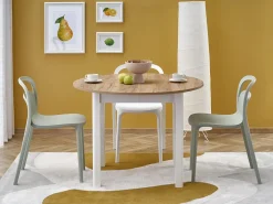 Mesa extensible para 4/6 personas 102/142x102 cm