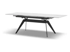 Mesa extensible para 6/8 personas en cerámica 160/220x76 cm