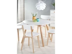 Mesa extensible para 4/6 personas 102/142x102 cm