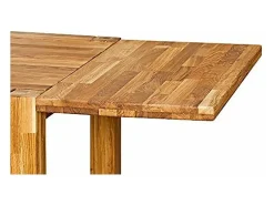Mesa extensible Ritza de madera maciza de roble de 140 a 190 cm
