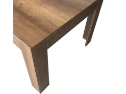 Mesa extensible 90x120/180 cm Bibi Nogal