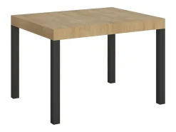 Mesa extensible 70x110/194 cm Everyday Roble Nature Estructura Antracita
