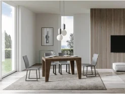 Mesa extensible 90x130/390 cm Naxy Premium Nogal