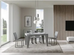 Mesa extensible 140/400x90 cm Naxy cemento