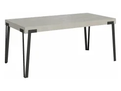 Mesa extensible 90x160/264 cm Rio Cachemira estructura Antracita