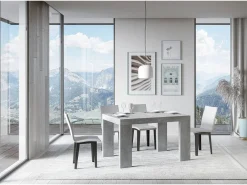 Mesa extensible 140/400x90 cm Roxell cemento
