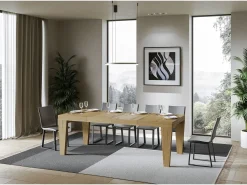 Mesa extensible 90x140/400 cm Spimbo Premium Roble Natural