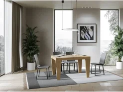 Mesa extensible 90x140/400 cm Spimbo Premium Roble Natural