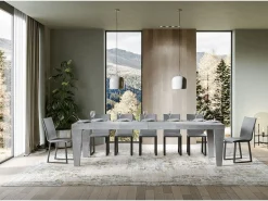 Mesa extensible 90x200/460 cm Spimbo Premium Cemento