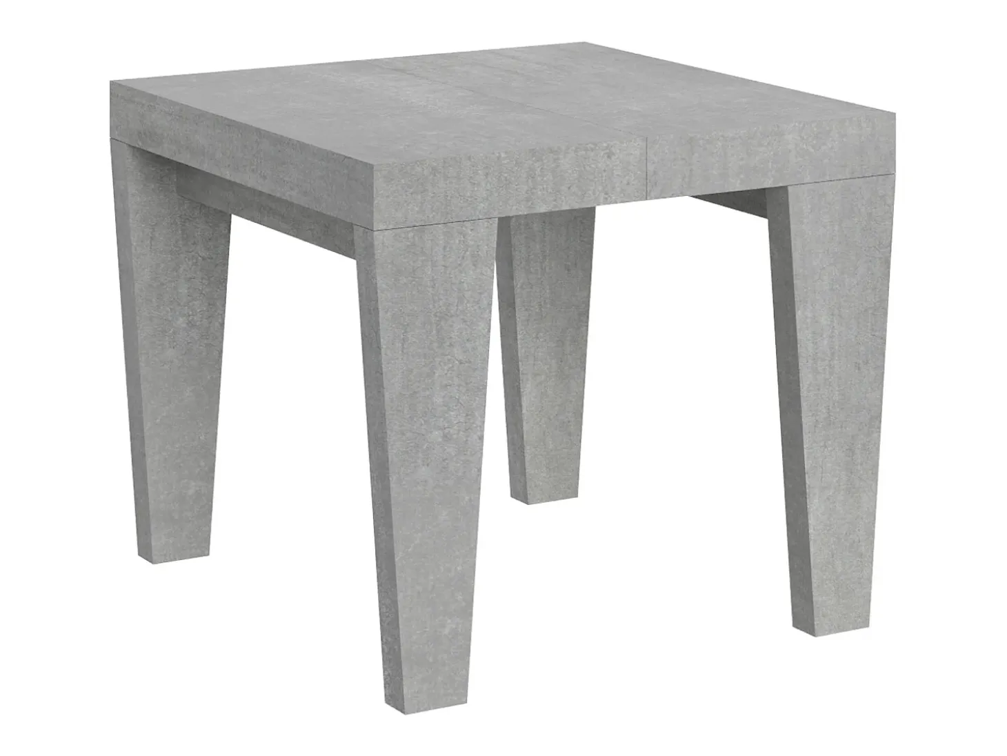 Mesa extensible 90/246x90 cm Spimbo cemento
