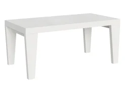 Mesa extensible 200/460x90 cm Spimbo fresno blanco