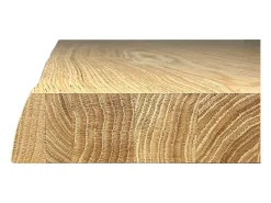 Mesa extensible 90x200/250 cm Svalen roble descortezado patas antracita