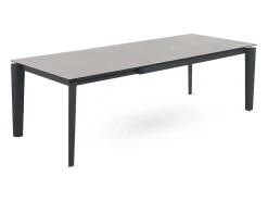 Mesa extensible 180/250x100 con sobre cerámico