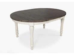 Mesa extensible 122-167x76x122 cm marrón Avola AV1706-66